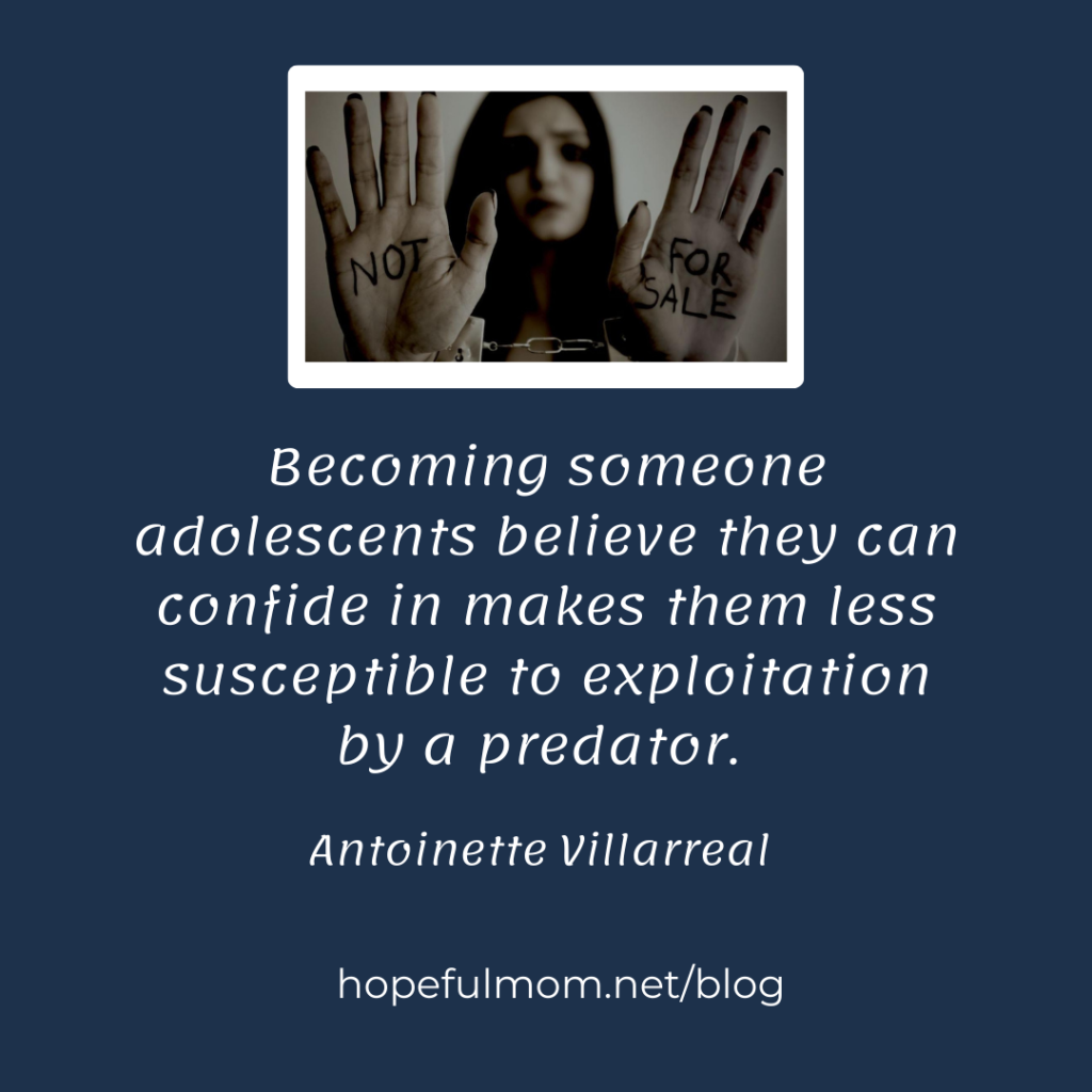Antoinette Villarreal Human Trafficking quote