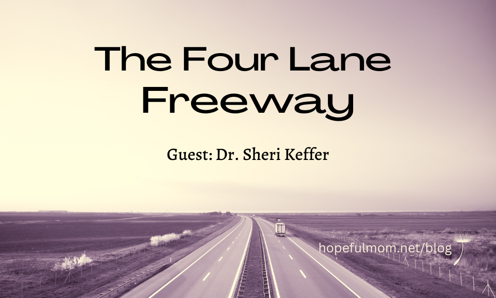 four lane freeway Dr. Sheri Keffer