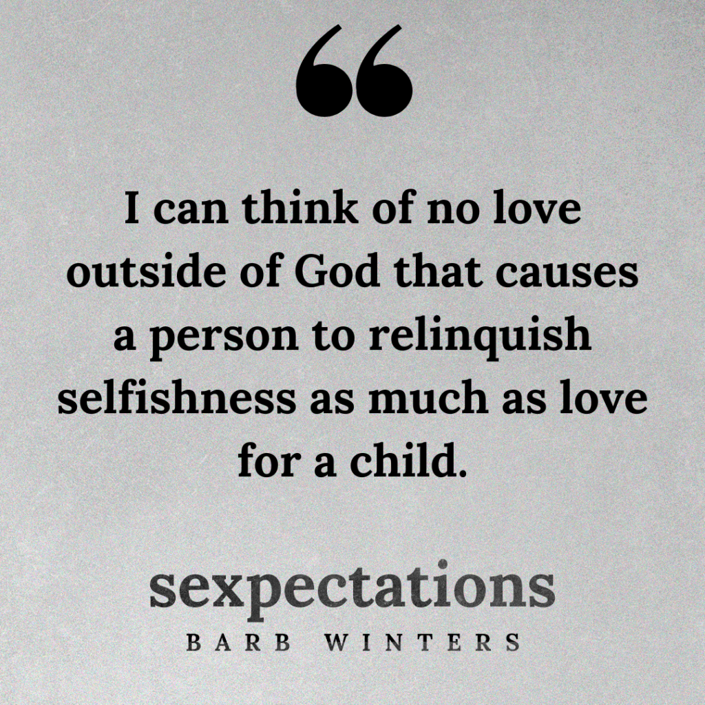 quote from Sexpectations Barb Winters