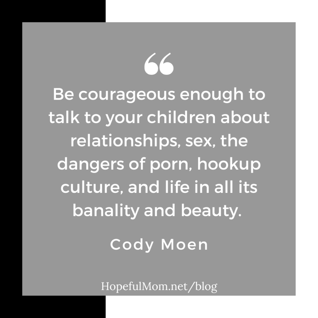 Cody Moen quote of Restoring Hearts Counseling