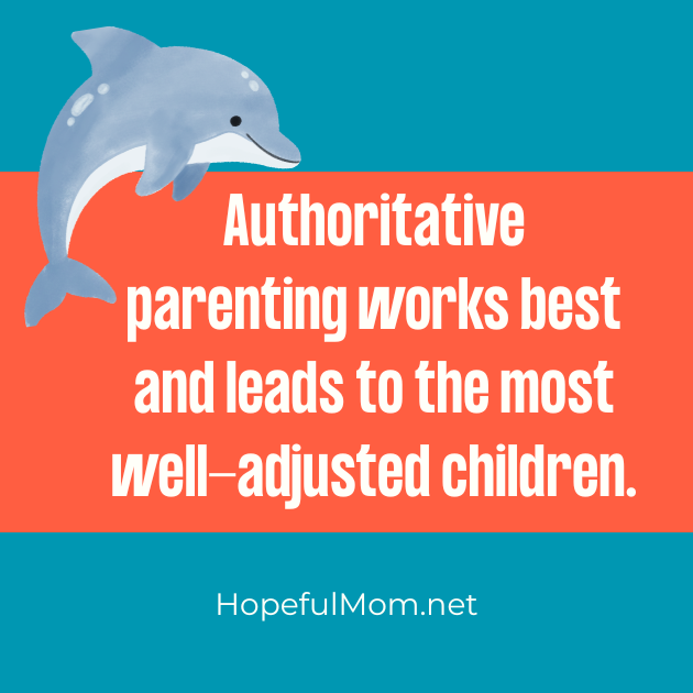 authoritative dolphin parenting